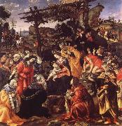 Filippino Lippi The adoration of the Konige china oil painting reproduction